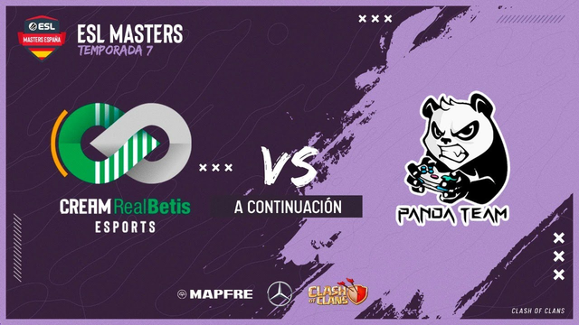 ESL Masters Clash of Clans - Jornada 4 - Cream Real Betis vs Panda Team
