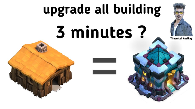 UPGRADE ALL BUILDINGS  in 3 Minutes | Clash of Clans All Buildings Upgrades in Every Level