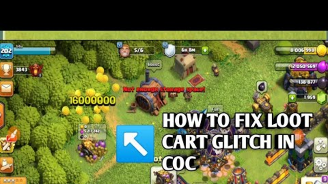 How To Fix Loot Cart Glitch in Clash of Clans - How to Collect loot Cart in Clash Of clans