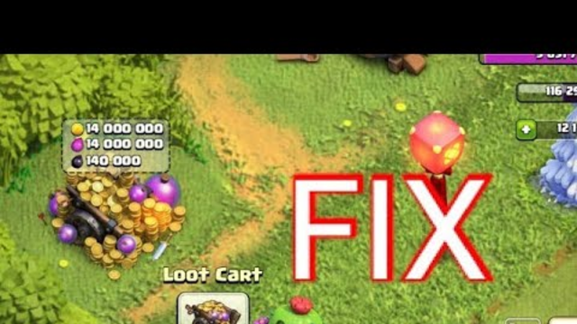 How To Fix Loot Cart Glitch In Clash Of Clans | 100% Working | Clients are out of sync | Fix in 1min