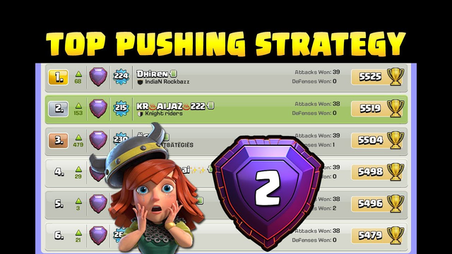 TH13 Top Pushing Strategy! Legend League Best Push Army @Clash of Clans