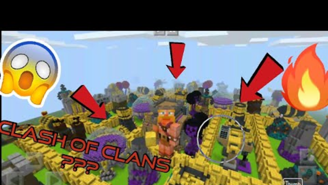 How to play Clash Of  Clans in Minecraft || Epic gamplay || 100% working