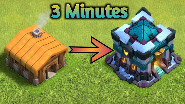 Upgrading All Buildings in 3 Minutes | Clash of Clans Buildings Upgrade | Every Building Every Level
