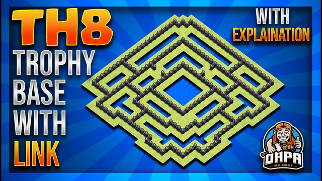 *NEW* INSANE Th8 LEGENDS LEAGUE/TROPHY PUSHING Base Design With Copy Link 2020 - Clash Of Clans