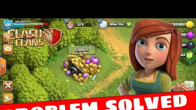 How To Collect Loot Cart In Clash Of Clans |BUG OR GLITCH| PROBLRM SOLVED || GAMING ON DESTROYER ||