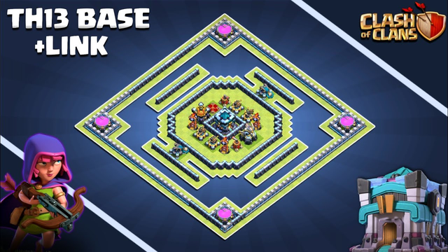 *SUPERIOR* TH13 BASE - Town hall 13/ TH13 Legend league Base w/LINK | Clash of Clans