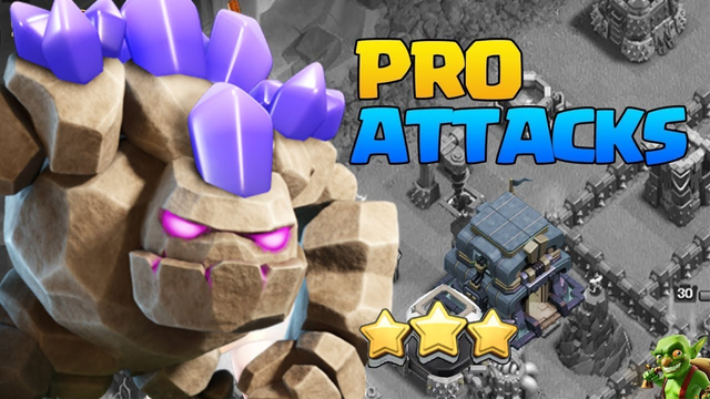 TH12 PRO ATTACK STRATEGIES in Clash of Clans! Pro Golem Attack - After Update 3 Star Attacks CoC!