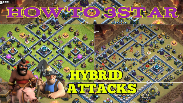 'HOGS /MINERS' Th13 Hogs and Miners Hybrid Cwl/Legend League attacks 2020 July! clash of clans