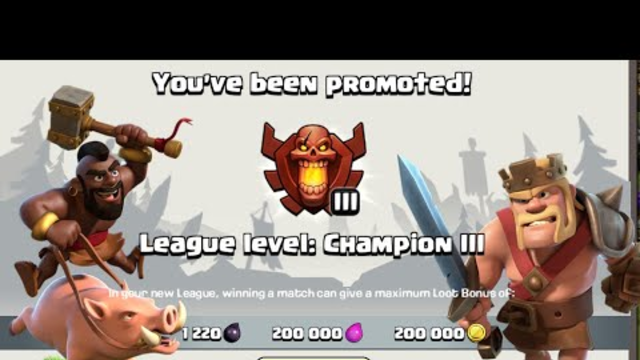 Clash of Clans- HITTING CHAMPIONS LEAGUE!