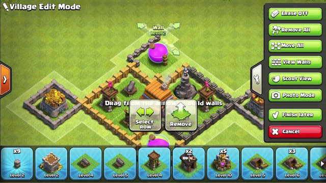 How to make a th5 base - clash of clans