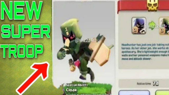 NEW SUPER TROOP  IS  COMING........ IN CLASH OF CLANS