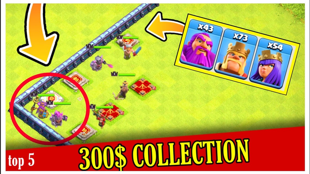 UNIQUE SKINS COLLECTOR IN CLASH OF CLANS | TYPES OF COLLECTORS IN COC #2