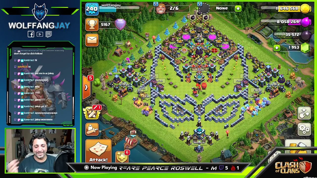Clash of Clans - Live Stream! Clash with WolffangJay.
