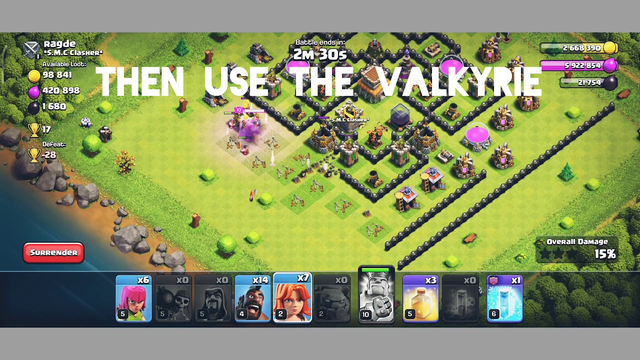 Clash of clans : Best attack