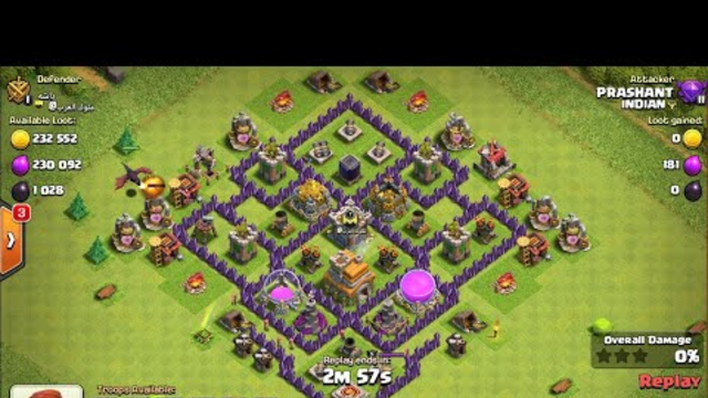Clash of clans best attack ever on town hall 7