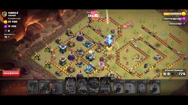 Watch me stream Clash of Clans on my YouTube channel E-MAG STREAM