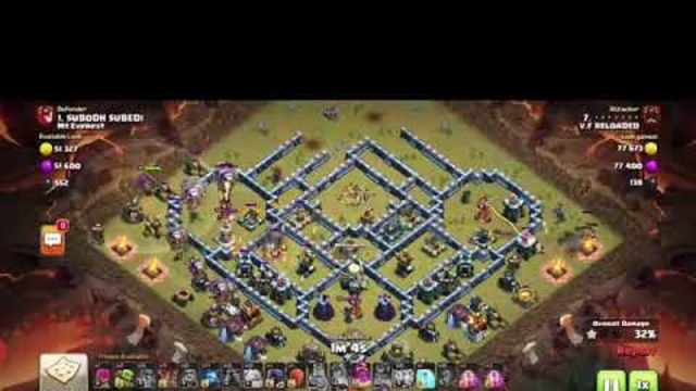 Th13 Sui LavaLoon/Laloon | Clash of Clans | Anti-2 Star War Base 2020 | V.F. Reloaded