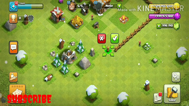 Clash Of Clans mode unlimited diamond and max the townhall 13