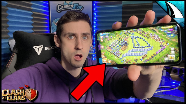 1st Time Ever Using a Phone for This Attack! What could go wrong? | Clash of Clans