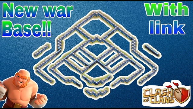 th13 new war base with link coc ! clash of clans ! #coc #newwarbase #warbase