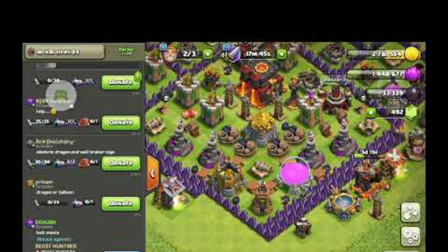 LOOT MANIA IN MAIN BASE ( CLASH OF CLANS PART - 08 )