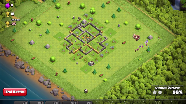 Townhall level 6 clash of clans game play