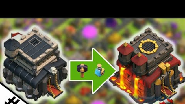 Townhall 9 to 10 | Boosted up everything | Used magic items | Clash Of Clans | Supercell