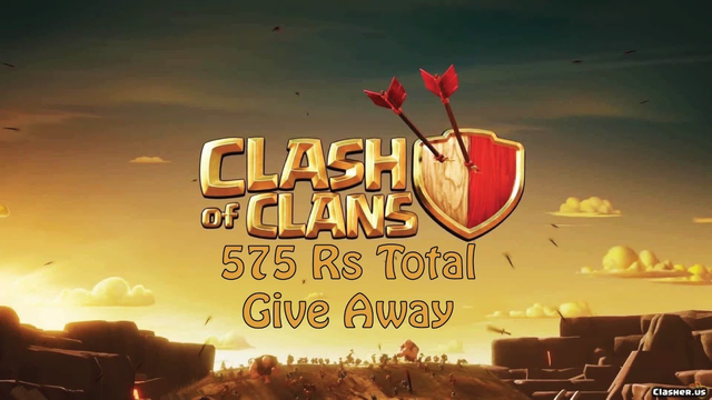 || Playing Clash Of Clans Live || Member's Giveaway || !Giveaway