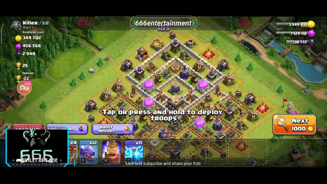 Clash of Clans /Tamil live Attack