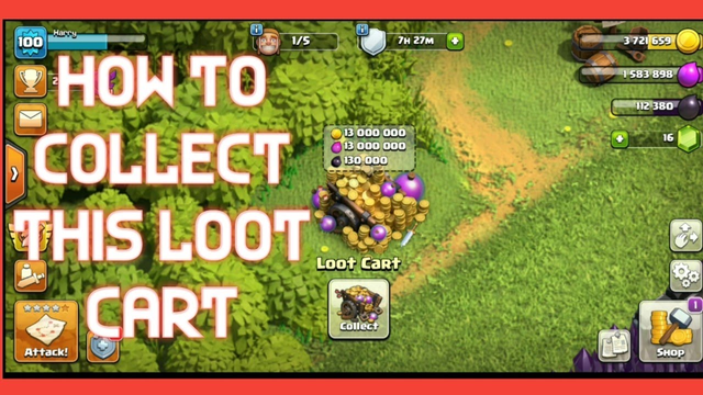 How to collect Extreme Loot Carts in Clash of Clans