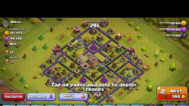 Clash of clans attack part 2