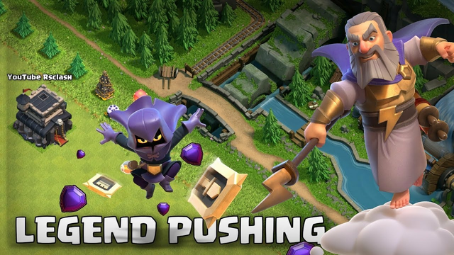 LEGEND PUSHING | CLASH OF CLANS LIVE