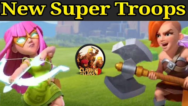 New super troops gameplay|Super archer and super valkyrie CLASH OF CLANS