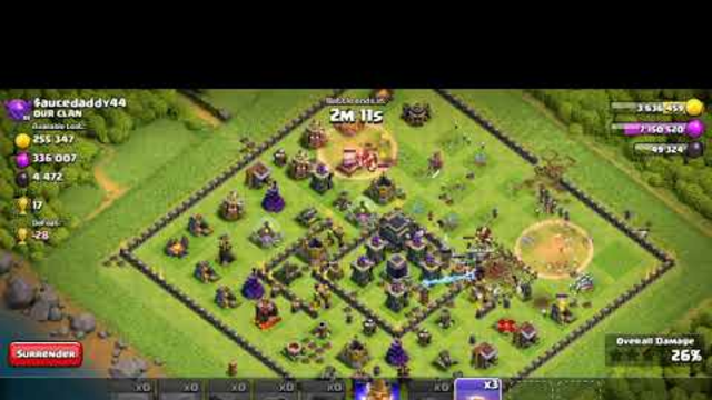3 star attack strategy for home base. Clash of clans.