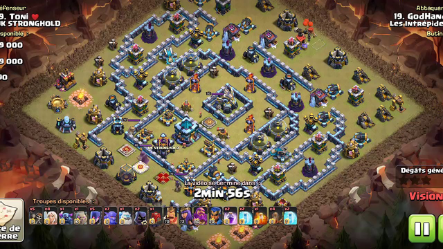 How to 3star th13 clash of clans(5)