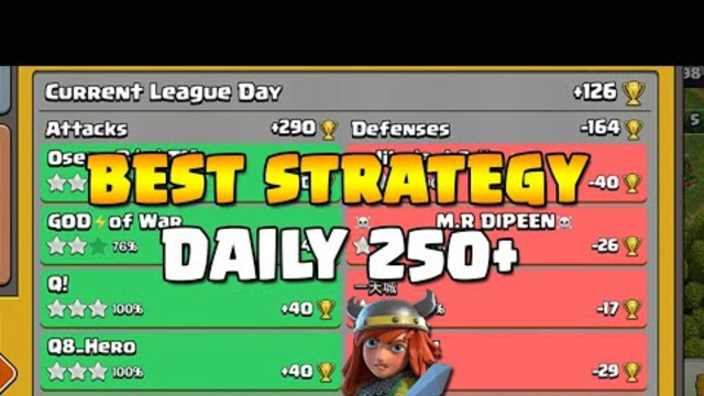 Th13 Best strategy! | Live attacks | Everyday 250+ minimum # Clash of clans