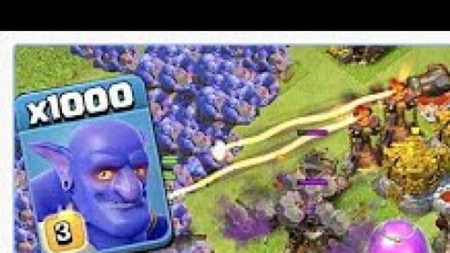 1000 Max Bowler Amayzing Attack On COC | New Update Bowler Attack War3Star