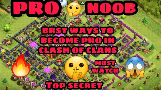 HOW TO BECOME PRO IN CLASH OF CLAN || BEST WAYS TO BECOME PRO IN COC || CLASH OF CLAN PRO TIPS