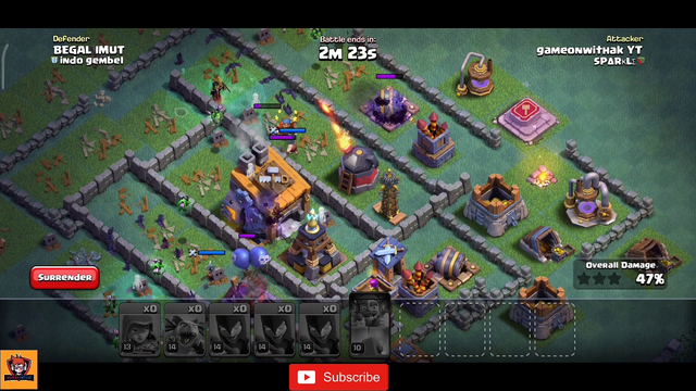 #505 | COC Builder Hall 7 | Best Attack | Attack on BH 7 | COC Attack Strategy | Clash Of Clans | AK
