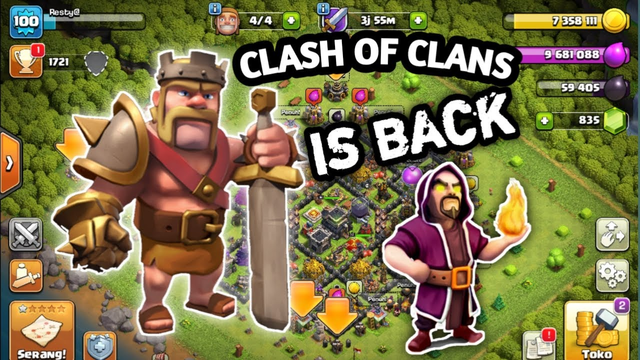 CLASH OF CLANS | IS BACK