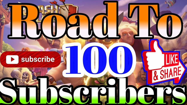 Clash of Clans || #Roadto100subscribers