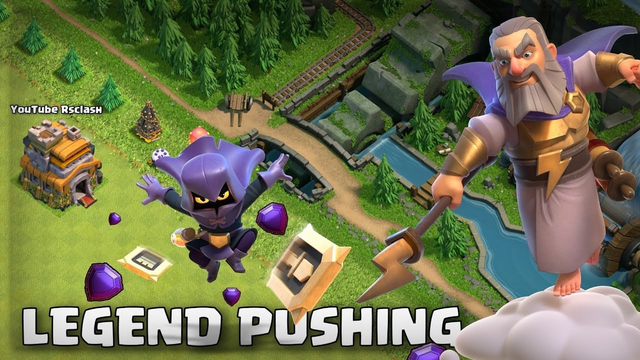 TH7 LEGEND PUSHING #3 | CLASH OF CLANS LIVE
