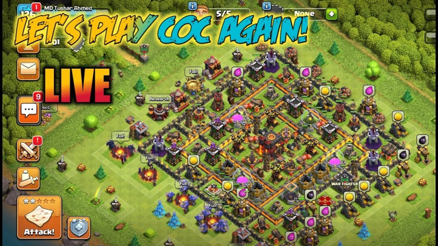 Free Fire Maintance Break Let's Play Clash Of Clans Again