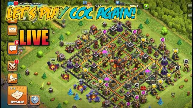 Free Fire Maintance Break Let's Play Clash Of Clans Again
