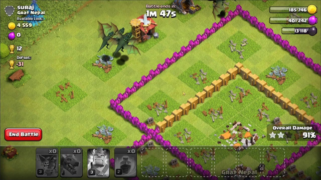 CLASH OF CLANS LIVE VISIT YOUR BASE BY HP Gamer
