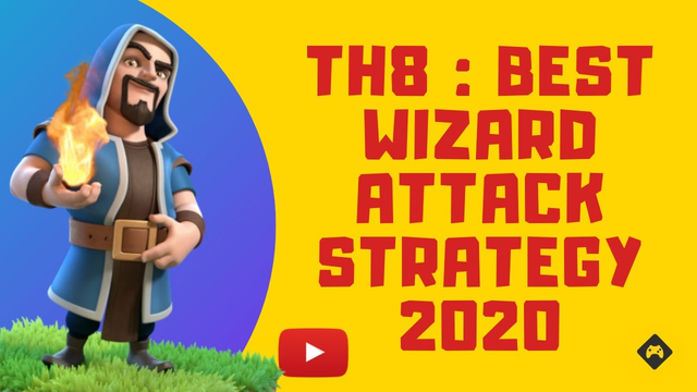 TH8 Best Wizard Attack Strategy | Clash of Clans.