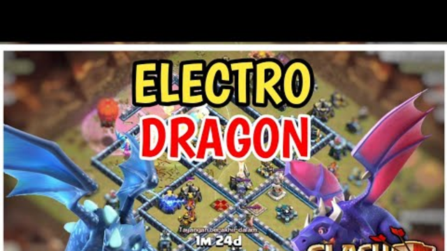 [ELECTRO DRAGON]CLAN WAR ATTACK TH 13|CLASH OF CLANS INDONESIA