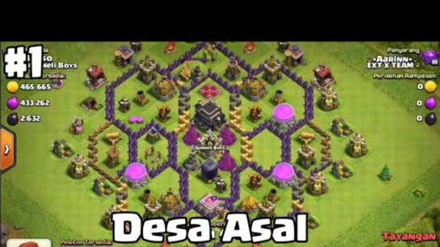 Desa Asal - Clash Of Clans Part 1