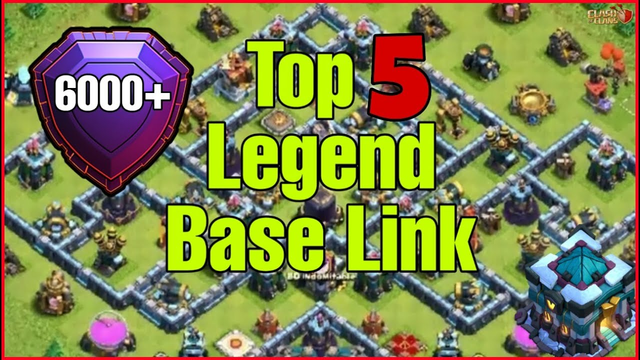TH13 Top 5 Legend League Base + Link | Clash Of Clans