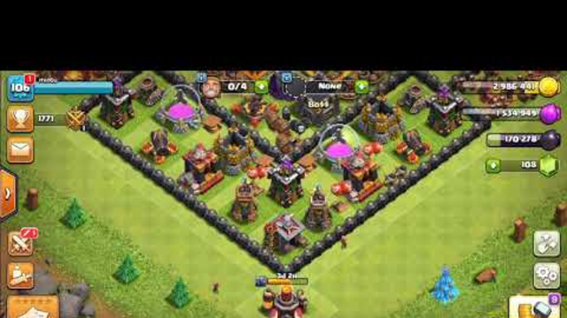 Barbarian King  18 || Archer Queen 26 || Miner 3 || Aattle Day || Clash of Clans.....